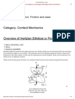 Contact Mechanics - Tribos PDF