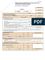 Formato de Solicitud de Loteo