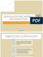 Obturación Del Sistema de Conductos