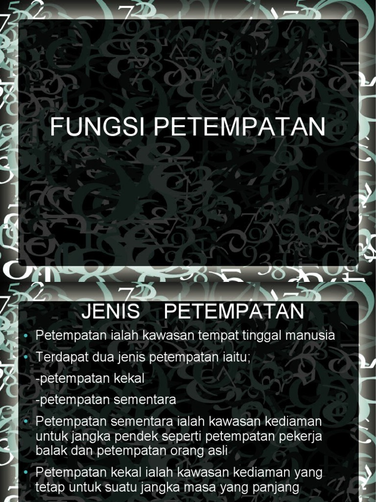 Geografi Ting 5 Bab 3 Fungsi An Pdf