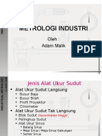 Bab 4 Metrologi Industri 4-4 (Alat Ukur Sudut)