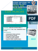 Analisis de Porticos Con Placas