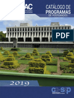 Catálogo Posgrado Usac 2019