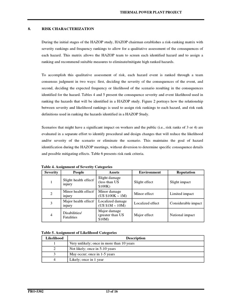 HAZOP Risk Analysis Guide | PDF | Hazards | Risk