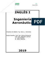 Inglés I - Aero - 2019