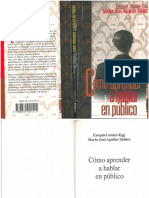 LIBRO - Como Aprender A Hablar en Público (1) - LEER ALFREDO PDF