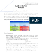 Base de Datos Acces