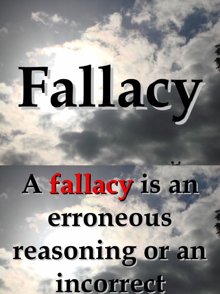 Understanding Logical Fallacies | PDF | Fallacy | Philosophical Methodology