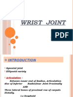 Wrist Joint Anatomy and Tests