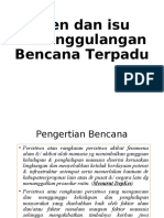 PENANGGULANGAN - BENCANA Terpadu