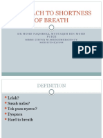 APPROACH TO SHORTNESS OF BREATH