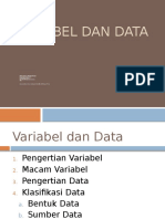 Variabel Dan Data - DLS