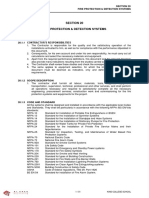 Section 20 - Fire Protection & Detection Systems PDF