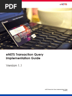 eNETS Transaction Query Implementaion Guide 1.1 PDF