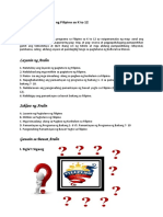 Kurso 1 Aralin 3 PDF