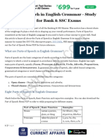 Parts of Speech in English Grammar Study Notes For Bank SSC Exams 41fd321a