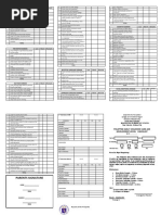 Ecd Checklist - Format From Maam Intong