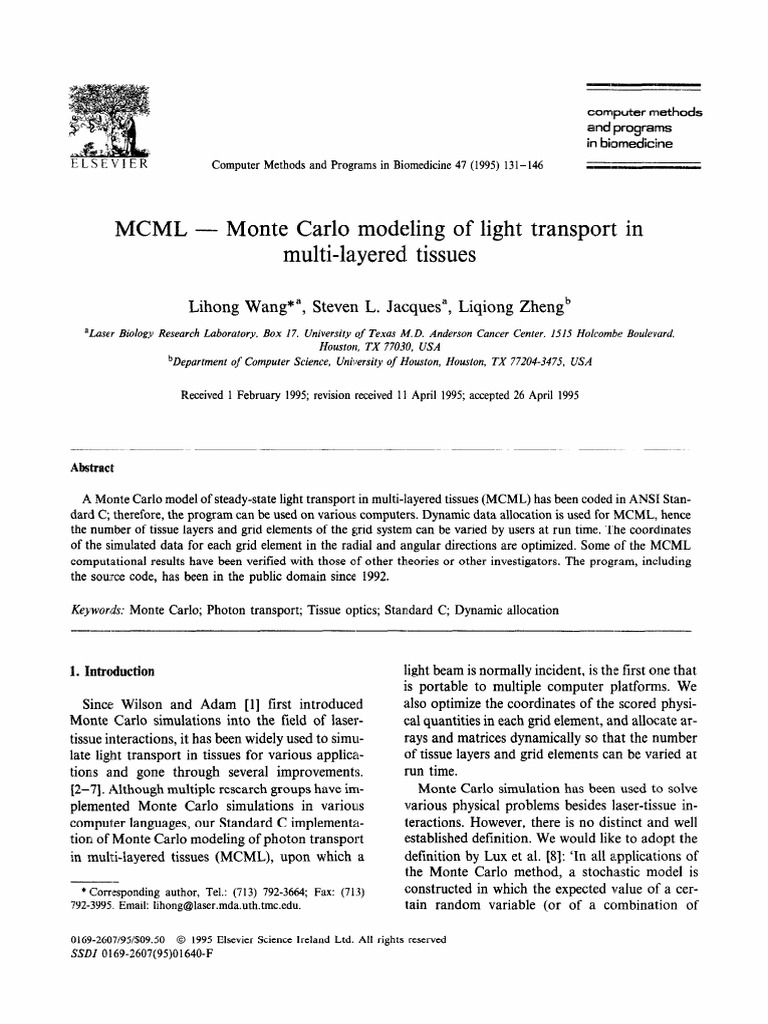 Wang Paper 1995 | PDF | Optics | Electrodynamics