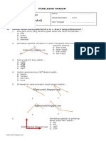 Penilaian Harian Matematika Kelas 4 Semester 2 (Pengukuran Sudut) PDF