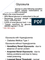 Glycosuria