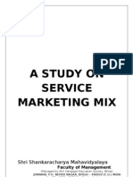 A Study On Service Marketing Mix: Shri Shankaracharya Mahavidyalaya