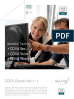 CCNA Security CCNA Voice CCNA Wireless: Specialist Training