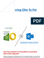 Transferring Olm to Pst