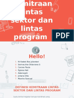 Kemitraan lintas sektor dan lintas program