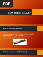 Computers Memory