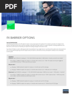 FX Barrier Options Factsheet PDF