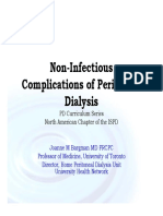 Non Infectious Complications of PD Bargman April 2011