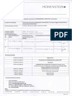 Hohenstein Registration Form