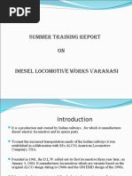 Download Summer Training Diesel Locomotive Works Ppt by Mohit Rana SN45187594 doc pdf