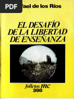 De los Rios 1985-Desafio de la libertad de enseñanza.pdf