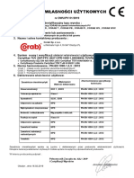 CORAB - Deklaracja Wlasnosci Uzytkowych CE - System 2 Systemy Mocowan PV - 18.02.2019 PDF