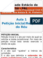 Direito Processual Civil II - Aula 1