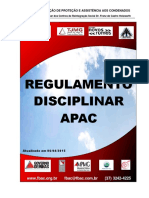 Regulamento Disciplinar APAC