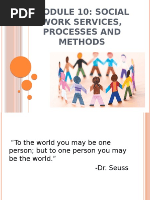 social work processes and methods
