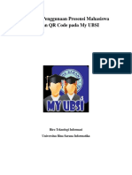 Panduan Penggunaan Absen Mahasiswa Dengan QR Code Pada My UBSI 11 Mar 20 PDF
