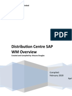 Distribution Center SAP WM Overview