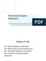 Peritoneal Dialysis Adequacy Watnick April 2011