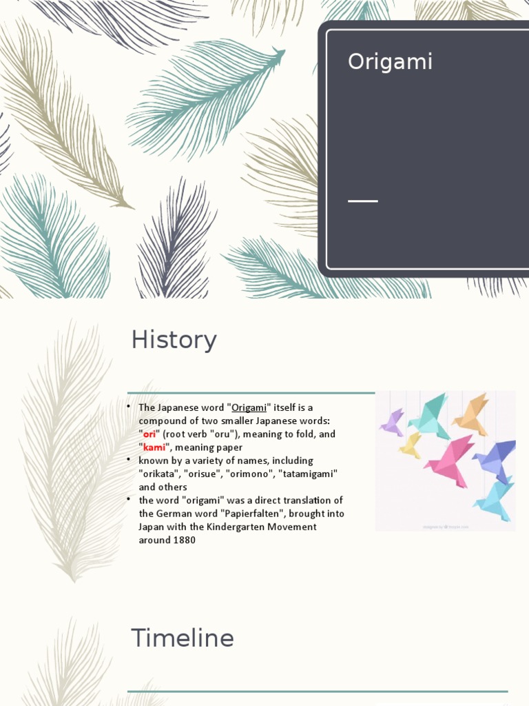 Origami | Download Free PDF | Origami | Paper Folding
