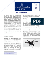 Informativo AACH N°9 Uso de Drones