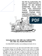We Are All Survivors & Perpetrators - Rolling Thunder #1 Crimethinc - @bebaskanbuku PDF