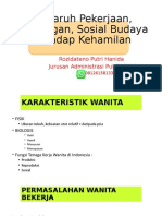 Pengaruh Lingkungan Sosial Budaya Untuk Kehamilan