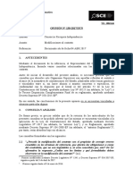 CONSORCIO RECUPERA INDEPENDENCIA - Modificaciones Al Contrato (T.D. 10863646