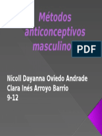 Métodos anticonceptivos masculinos