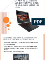 Acer Aspire V15 Nitro Black Edition VN7-591G-70TG 15