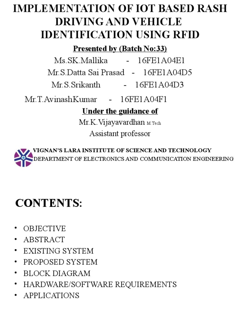 Rash Drivingppt (2305843009213820123) | PDF | Radio Frequency ...