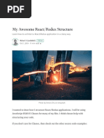 My Awesome React Redux Structure PDF